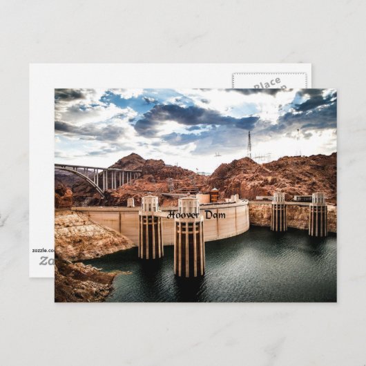 Hoover Dam Briefkaart (Voorkant / Achterkant)