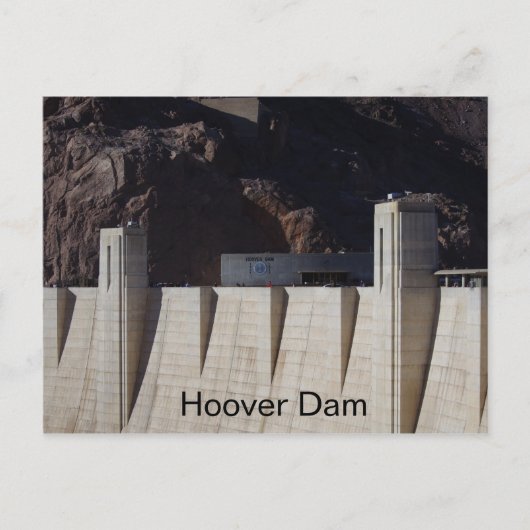 Hoover Dam Briefkaart (Voorkant)