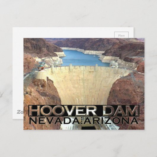 Hoover Dam Briefkaart (Voorkant / Achterkant)