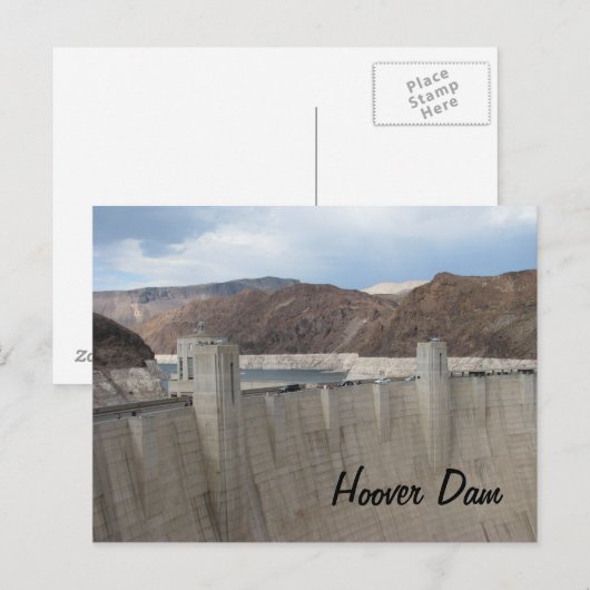 Hoover Dam Briefkaart (Voorkant / Achterkant)