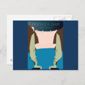 Hoover Dam Briefkaart (Voorkant / Achterkant)