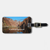 Hoover Dam Bypass Bridge Southwest Travel Bag Bagagelabel (Voorkant horizontaal)