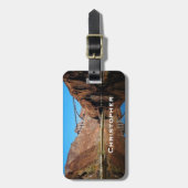 Hoover Dam Bypass Bridge Southwest Travel Bag Bagagelabel (Voorkant verticaal)