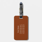 Hoover Dam Bypass Bridge Southwest Travel Bag Bagagelabel (Achterkant verticaal)