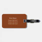 Hoover Dam Bypass Bridge Southwest Travel Bag Bagagelabel (Achterkant horizontaal)