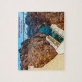 Hoover Dam Colorado. Legpuzzel (Verticaal)