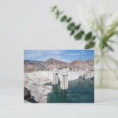 Hoover Dam en Bypass1931-2010 Briefkaart (Staand voorkant)