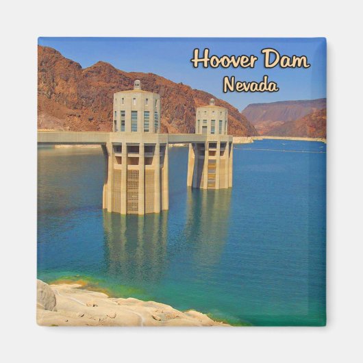 Hoover Dam en Lake Mead Magneet (Voorkant)