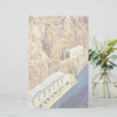 Hoover Dam in Arizona Briefpapier (Staand voorkant)