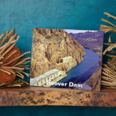 Hoover Dam in Arizona Fotoplaat (Zijkant)