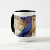 Hoover Dam in Arizona Mok (Voorkant links)