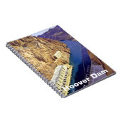 Hoover Dam in Arizona Notitieboek (Rechterzijde)