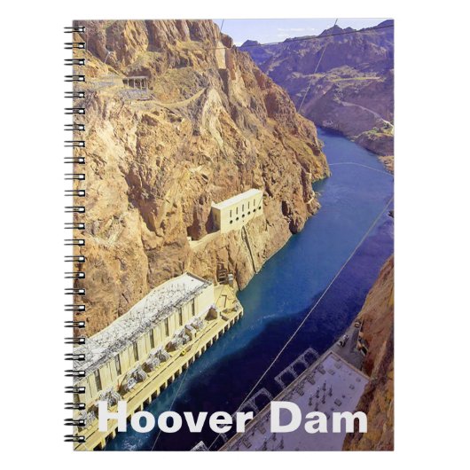 Hoover Dam in Arizona Notitieboek (Voorkant)