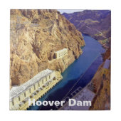 Hoover Dam in Arizona Tegeltje (Voorkant)
