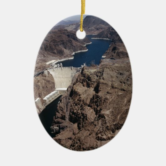 Hoover Dam Keramisch Ornament (Voorkant)