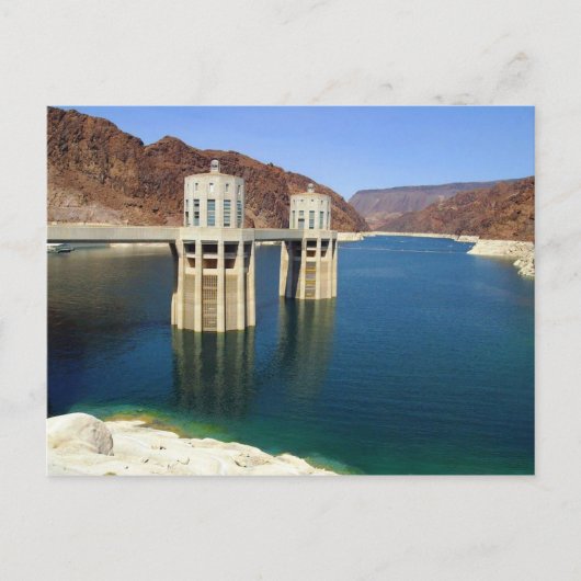 Hoover Dam, Las Vegas Briefkaart (Voorkant)