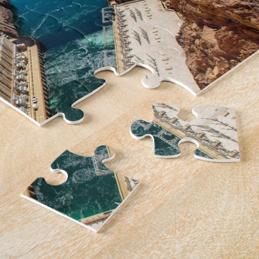 Hoover Dam Legpuzzel (Zijkant)