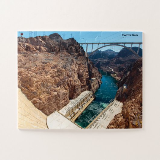 Hoover Dam Legpuzzel (Horizontaal)