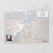 Hoover-dam - luchtuitzicht briefkaart (Achterkant)