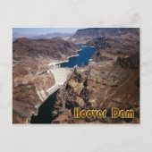 Hoover-dam - luchtuitzicht briefkaart (Voorkant)