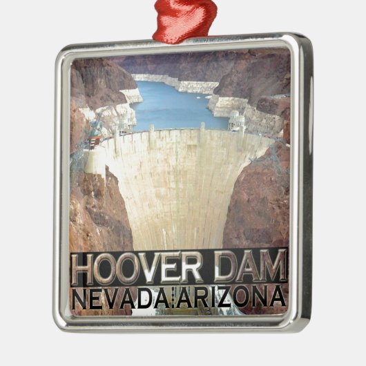 Hoover Dam Metalen Ornament (Links)