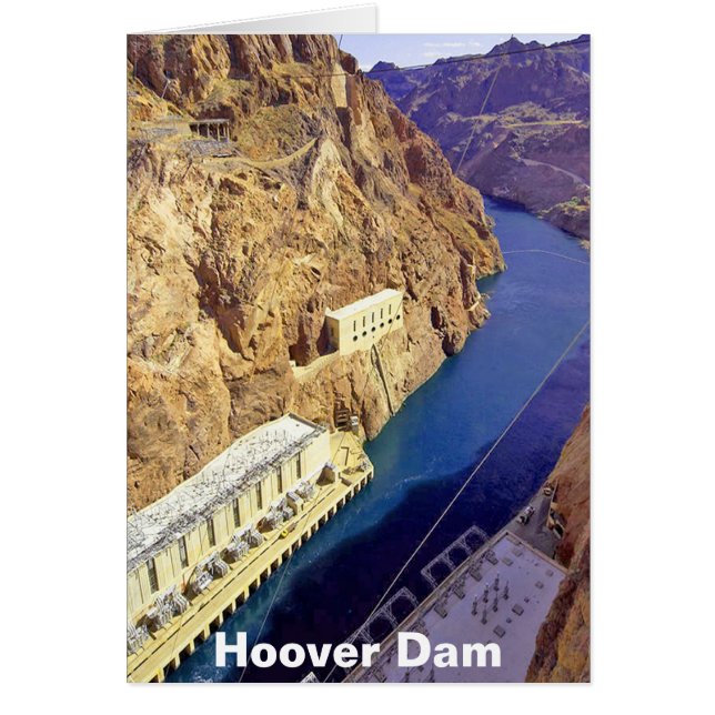 Hoover Dam, Nevada (Voorkant)