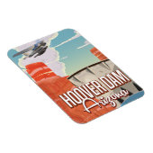 Hoover Dam Nevada Arizona  cartoon Magneet (Rechterzijde)