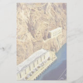 Hoover Dam, Nevada Briefpapier (Voorkant)