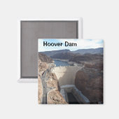 Hoover Dam Nevada foto magneet Lake Mead (Voorkant / Achterkant)