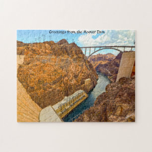 Hoover Dam Nevada. Legpuzzel