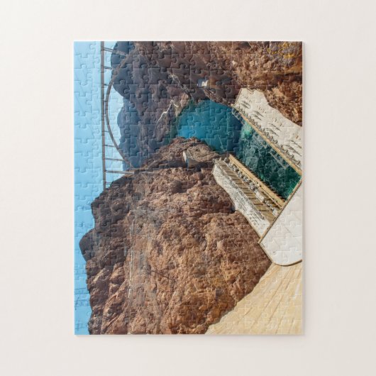 Hoover Dam Nevada. Legpuzzel (Verticaal)