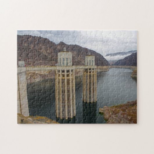 Hoover Dam Nevada. Legpuzzel (Horizontaal)