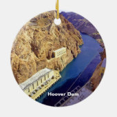 Hoover Dam, Nevada Ornament (Achterkant)