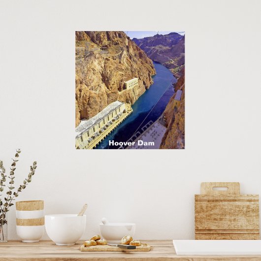 Hoover Dam, Nevada Poster (Keuken)