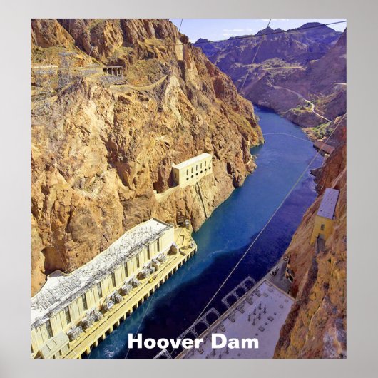 Hoover Dam, Nevada Poster (Voorkant)
