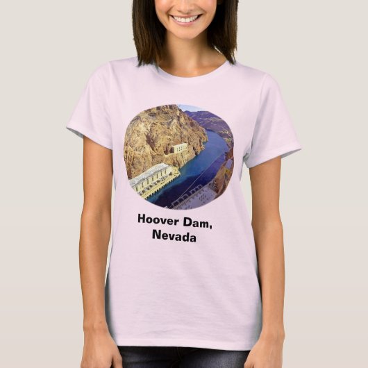 Hoover Dam, Nevada Vrouwen T-shirt (Voorkant)