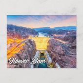 Hoover Dam, Nevada, VS Briefkaart (Voorkant)