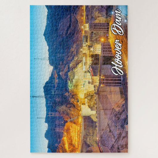 Hoover Dam, Nevada, VS Legpuzzel (Verticaal)