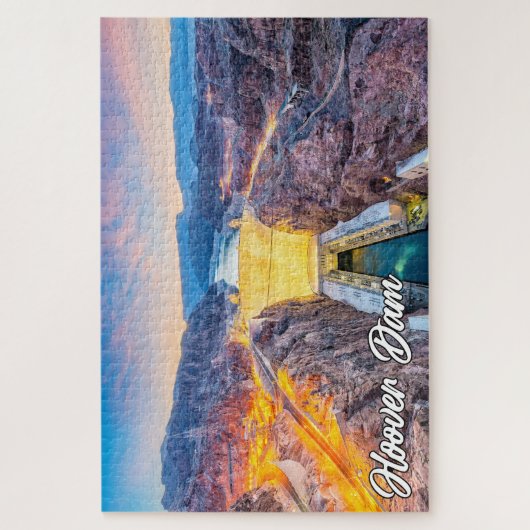 Hoover Dam, Nevada, VS Legpuzzel (Verticaal)