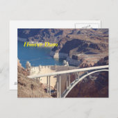 Hoover Dam Post Card Briefkaart (Voorkant / Achterkant)