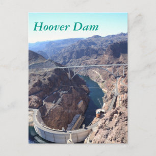 Hoover Dam Post Card Briefkaart