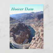 Hoover Dam Post Card Briefkaart (Voorkant)