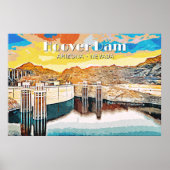 Hoover Dam Poster (Voorkant)