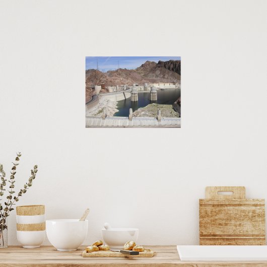 Hoover Dam Poster (Keuken)