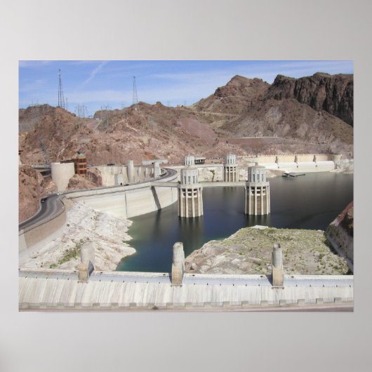 Hoover Dam Poster (Voorkant)
