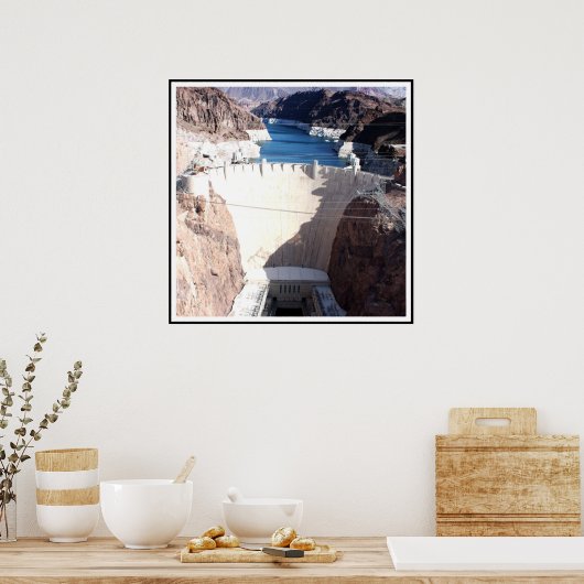 Hoover Dam Poster (Keuken)