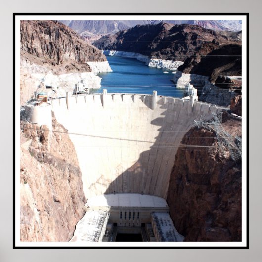 Hoover Dam Poster (Voorkant)