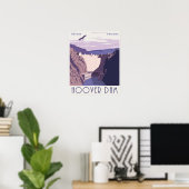 Hoover Dam Poster (Thuiskantoor)