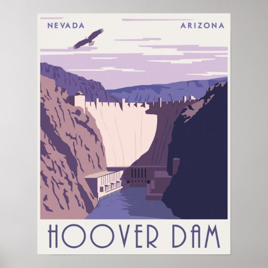 Hoover Dam Poster (Voorkant)