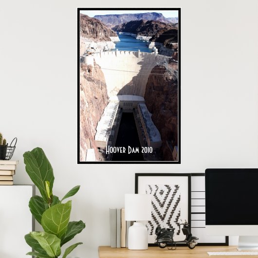 Hoover Dam Poster (Thuiskantoor)